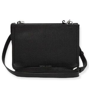 REBECCA Minkoff Black Leather Crossbody Bag